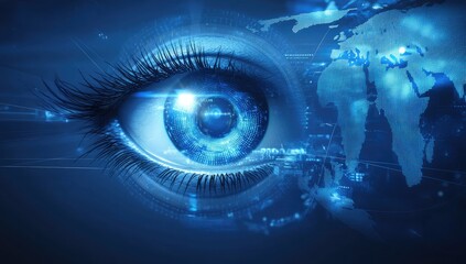 Human eye, global network