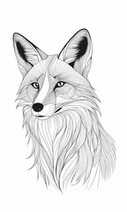 fox vector illustration