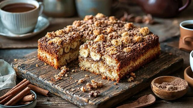 cuca de banana brazilian sweets video