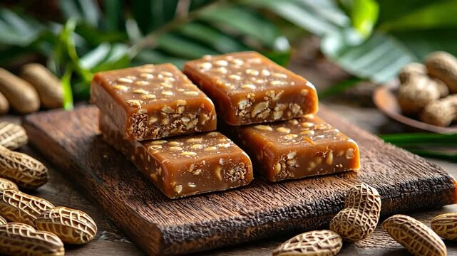 p&eacute; de moleque video brazilian sweets
