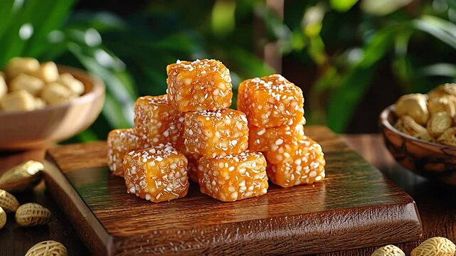 p&eacute; de moleque video brazilian sweets