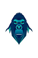 Obraz premium Intense Glow Primate Logo