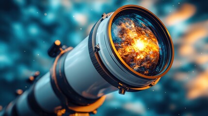 Telescopic view into cosmos