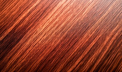 Detailed mahogany wood texture exhibits rich, reddish-brown tones and linear grain patterns across the surface.