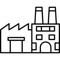  factory building ICON
