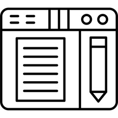 Content Writing Icon
