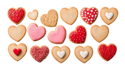  heart shaped cookies png 