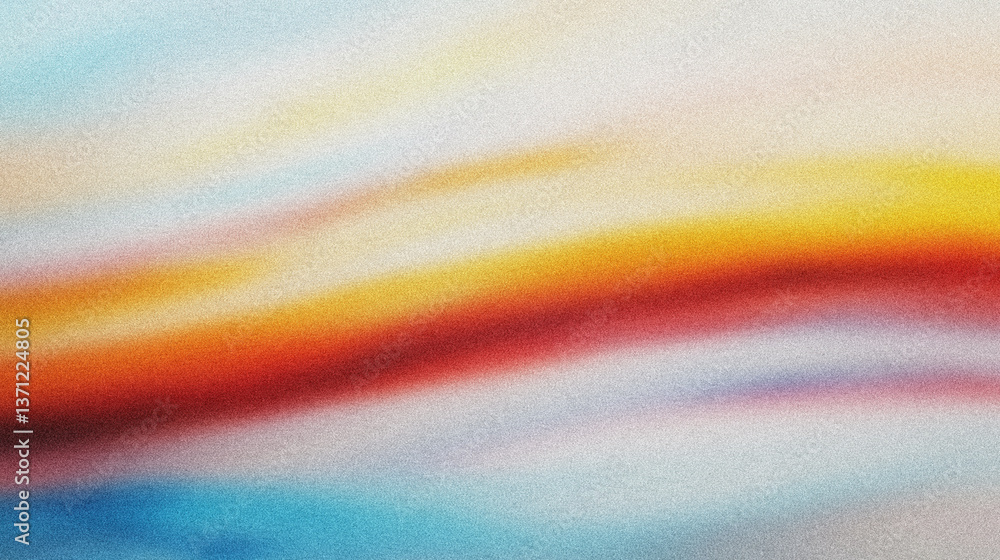 Aufkleber colorful gradient waves creating a vibrant and textured abstract background