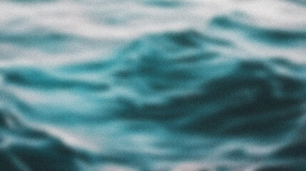 Fototapeta premium Turquoise and Gray Gradient Background Creating Soft Waves