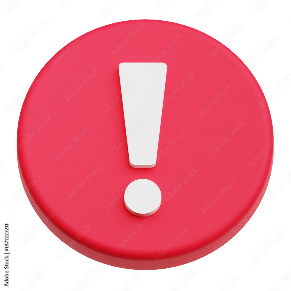 Poster app user interface 3d icon isolated on the transparent background
