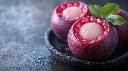 Frozen Red Fruits Dessert: A Culinary Delight