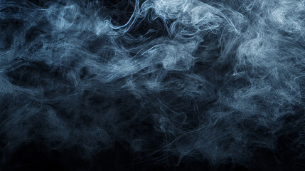 Abstract backdrop with stains of black incense smoke