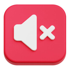 Obraz premium app user interface 3d icon isolated on the transparent background