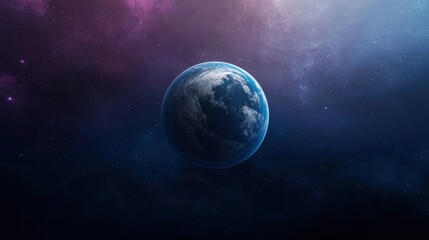 Obraz premium Outer space horror chaos digital art stunning universe surreal environment dark viewpoint gigapixel quality