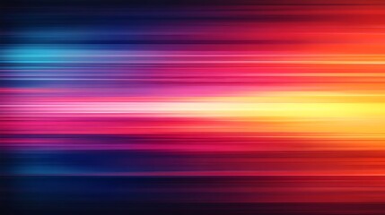 Fast-paced Colorful Motion Streaks Background, Sense of Speed and Energy