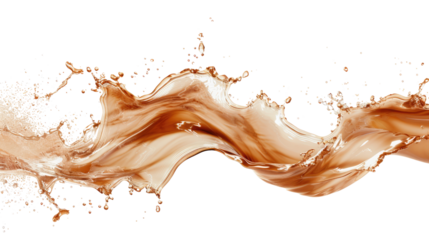 Liquid Dynamics: A captivating snapshot of fluid in motion, displaying the dynamic dance of liquid, captured mid-splash, showcasing droplets in suspended animation.