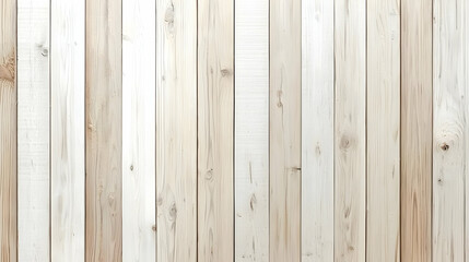 Fototapeta premium Vertical Light Beige Wood Plank Wall