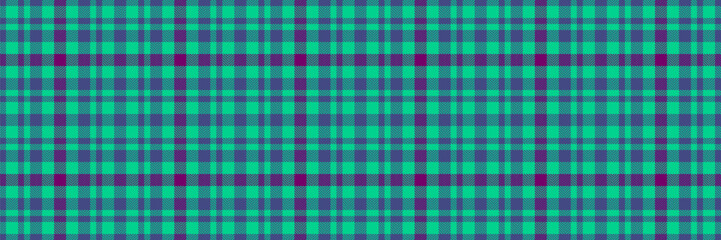 Vibrant teal and purple plaid pattern, perfect for textile design, fashion, or website backgrounds.