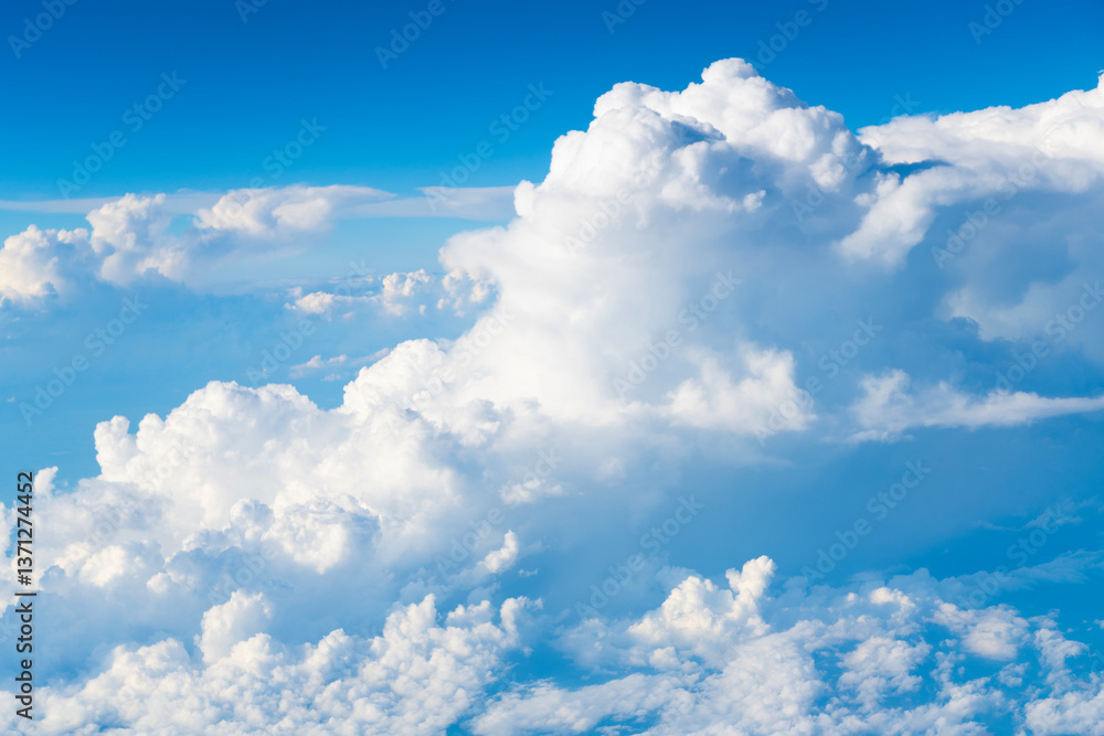 Canvas Prints clouds at the sky. cloudscape - blue sky and white clouds. beautiful blue sky background with clouds