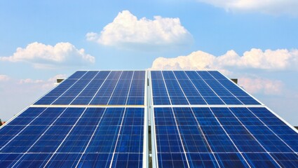 Obraz premium des panneaux solaire sur les toits, pour une énergie verte 