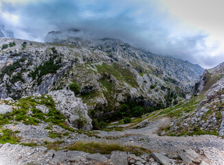 On the Ruta del Cares trail, Picos de Europa