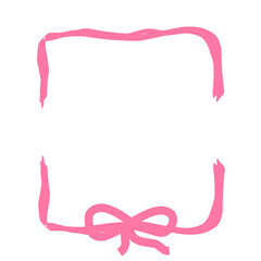 Gift Frame With Ribbon