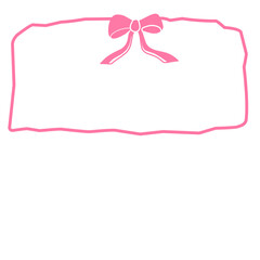 Gift Frame With Ribbon