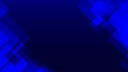 Abstract Blue Geometric Background