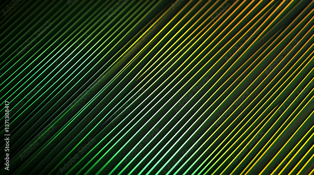 Poster abstract diagonal lines colorful gradient design