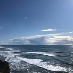waves on the beach