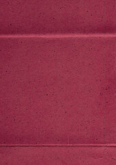 Fototapeta premium Folded Burgundy Paper Texture with Natural Fibers, Print Overlay Background