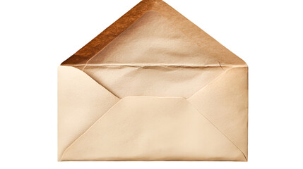 An aged beige envelope awaits a message of hope nostalgia and anticipation