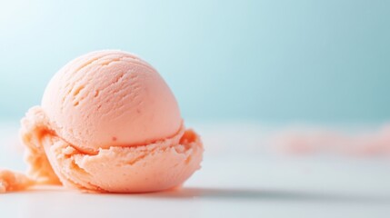 Peachy Pink Ice Cream Scoop