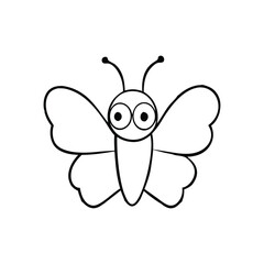 coloring book funny cartoon bee