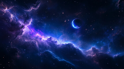 Fototapeta premium deep space background