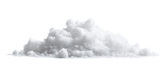 a pile of white powder