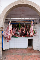 Metzgerei in der Medina, Essaouira