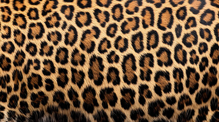 Close Up Leopard Skin Pattern Texture