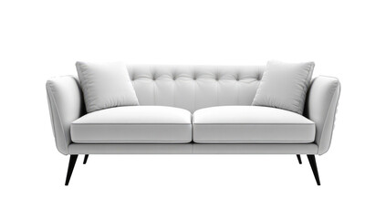 Fototapeta premium sofa isolated on white