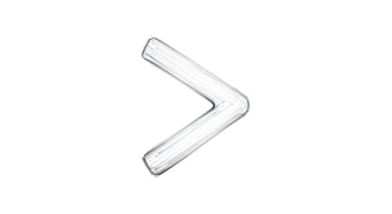 Fototapeta premium Minimalist Right Arrow Symbol