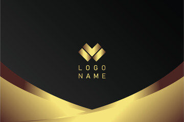Elegant Gold and Black Design