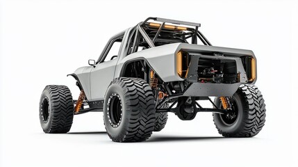 High-Performance Off-Road Vehicle with Bold Design and Aggressive Tires