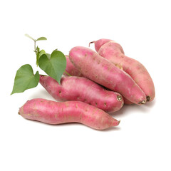 Close-Up of Fresh Sweet Potatoes, Farm-Fresh Produce