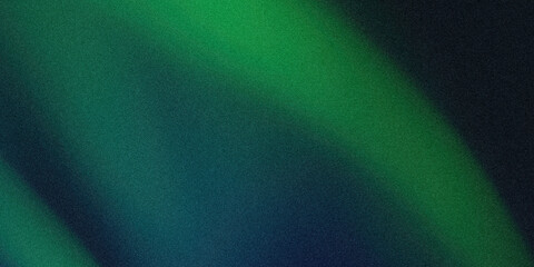 A gradient of green and blue hues with a blurred effect and a diagonal dark streak across the image © M Png Stock