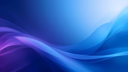 Naklejka premium Abstract smooth fantasy motion blurred wave pink light trail on blue background