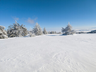 Obraz premium Panorama of Vitosha Mountain, Bulgaria
