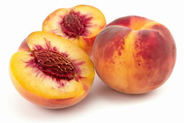 Peaches fruit wallpaper background