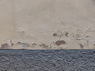 Schäden an einer Hauswand