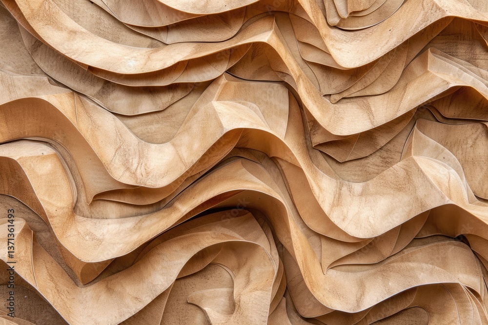 Aufkleber ultra quality image of cardboard sheet of paper abstract texture background