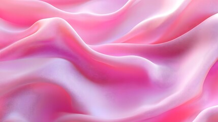 Obraz premium Pink Silk Wave Pattern Texture Background for Elegant Designs